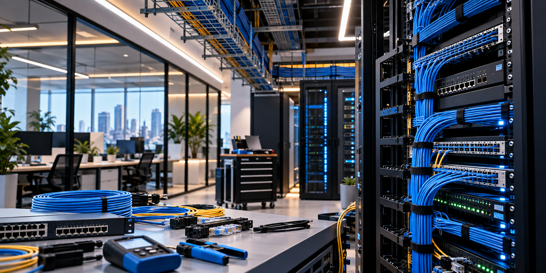 MEFCO IT infrastructure installation and network deployment