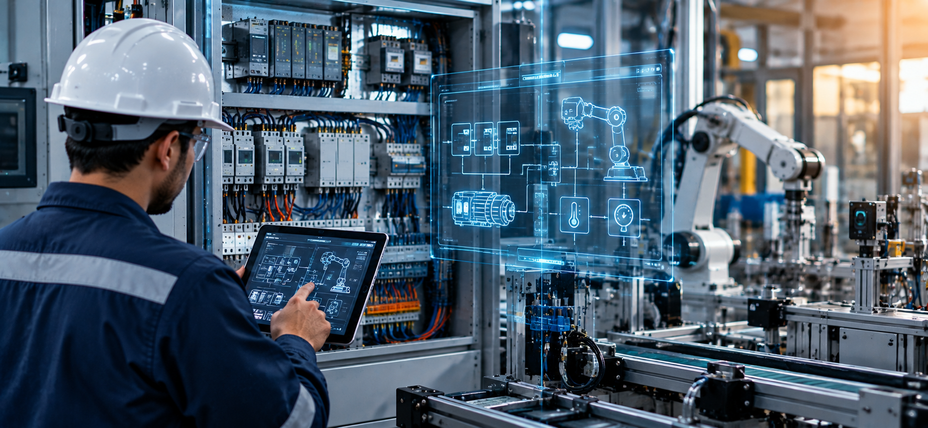 Industrial control panel and automation work by MEFCO