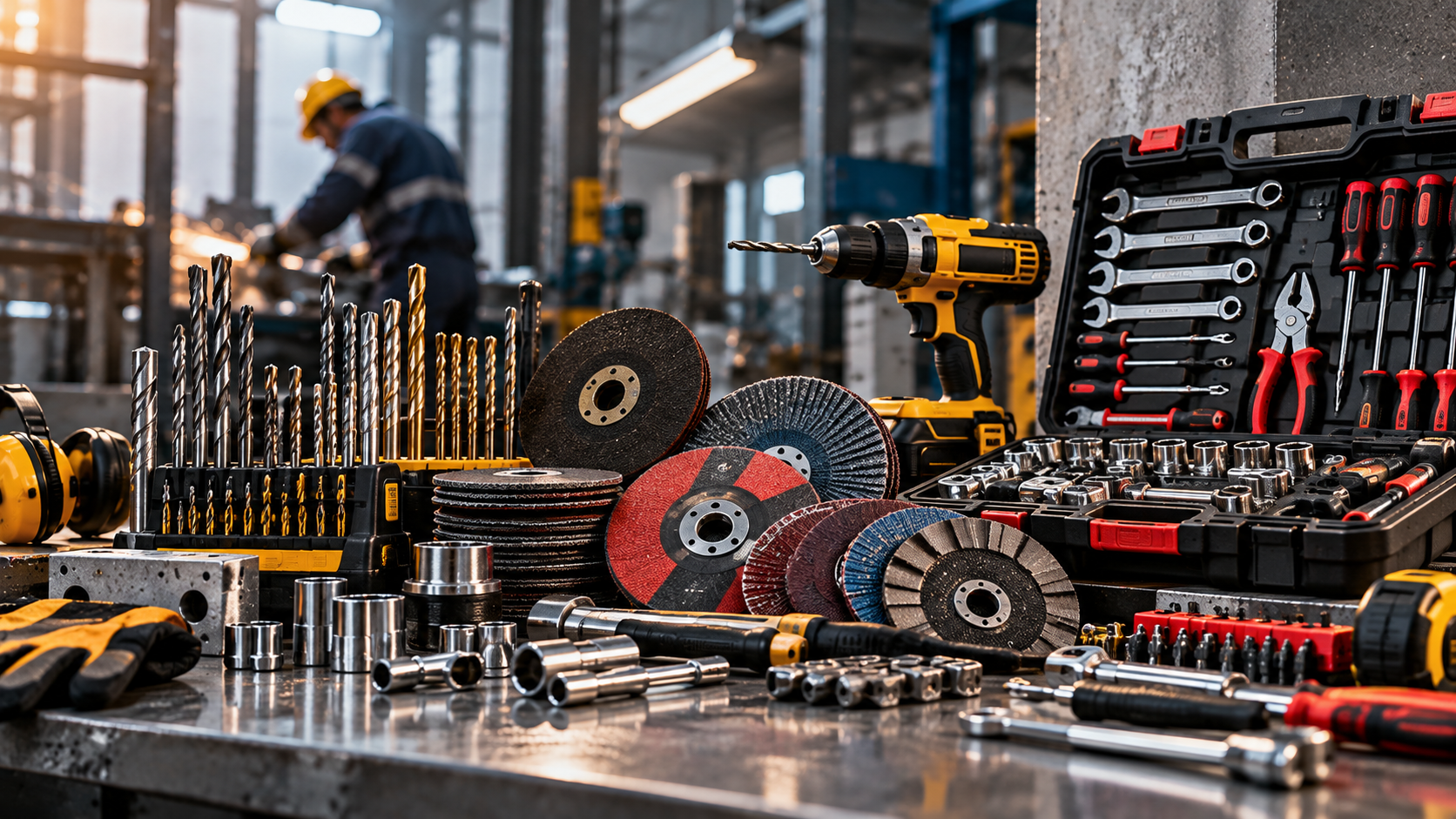 Drill bits, cutting discs, grinding discs and toolsets supplied by MEFCO