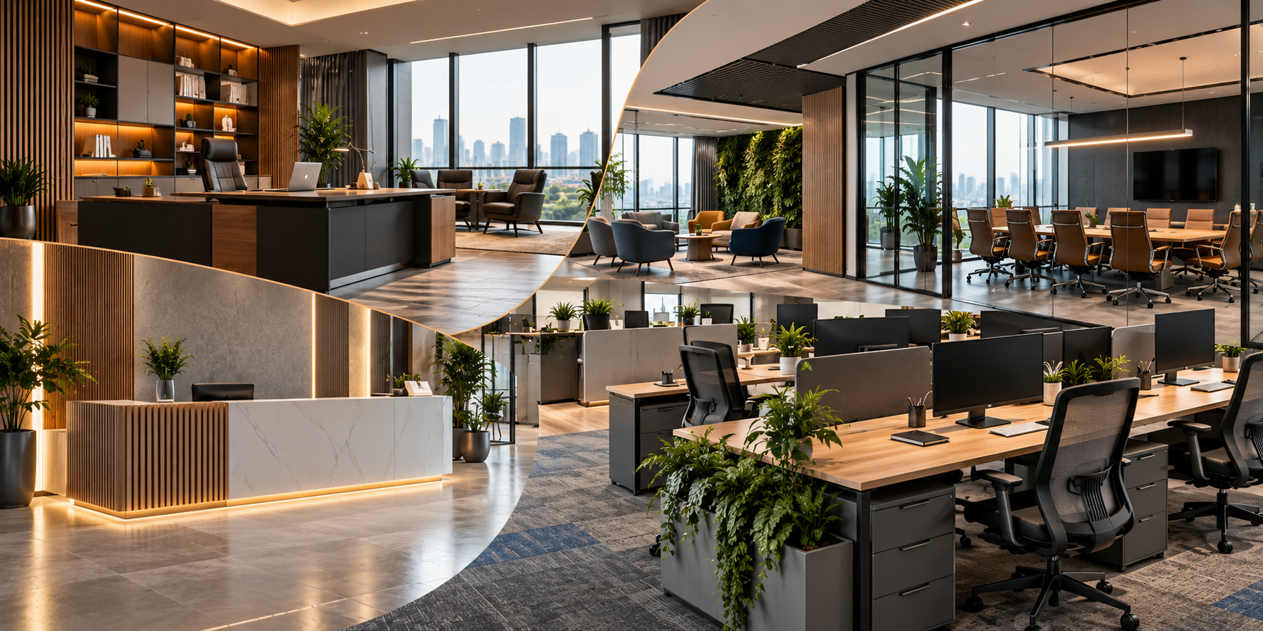 Office desks and conference furniture by MEFCO