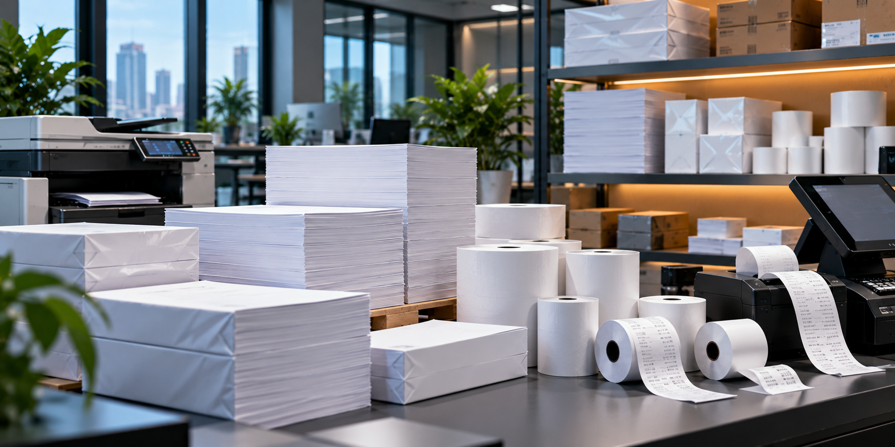 MEFCO printing paper, POS receipt rolls and thermal paper