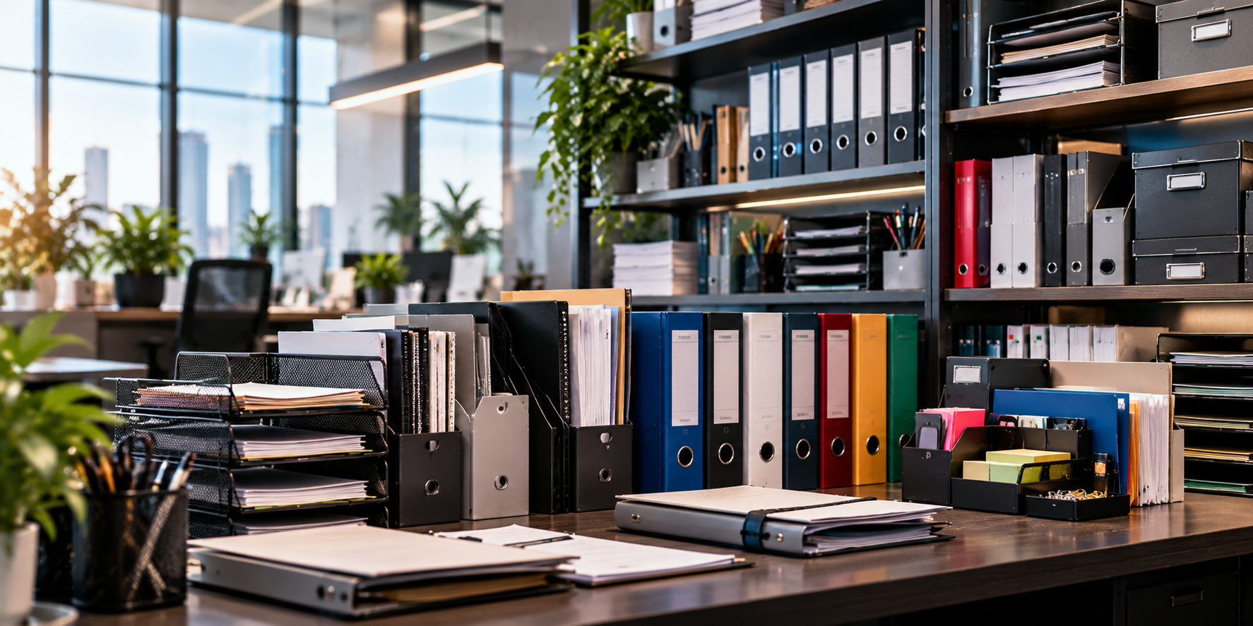 MEFCO lever arch files, folders and document organizers